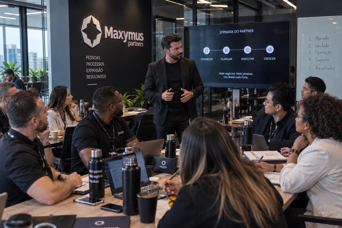 Treinamento de franqueados Maxymus